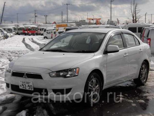 Спортивный седан MITSUBISHI GALANT FORTIS гв 2013 полный привод 4 wd пробег 128 т.км цвет белый